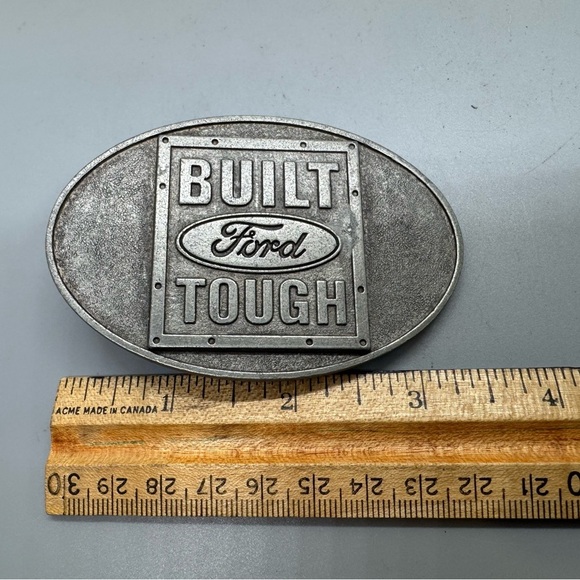 Built FORD Tough Belt Buckle - Made in Canada 🇨🇦 - Picture 3 of 4